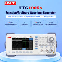 UNI-T UTG1005A Signal Generators function/arbitrary waveform generator/single channel/5MHz channel bandwidth/125MS/s with USB 2024 - buy cheap