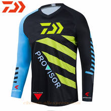 2021 New Daiwa Jerseys Professional Hiking Cycling Clothes Fishing Anti UV Anti Mosquito Breathable Quick-drying Fishing Shirt 2024 - compre barato