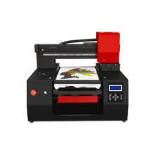 High Speed Automatic A3+ UV Printer Flatbed DTG Printer T-shirt Printers 2 pcs Printheads For Textile Shirt Hoodies Canvas 2024 - buy cheap