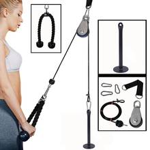 Fitness DIY Gym Pulley Cable Machine Attachment System Loading Pin Lifting Workout Arm Biceps Triceps Hand Training Equipment 2024 - buy cheap