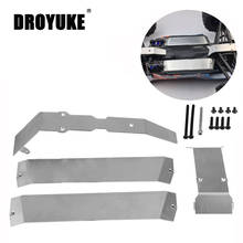 Droyuke NEW Protection plate for 1:10 Scale Traxxas SUMMIT E-REVO Metal Protection Plate Armor Chassis Protect 2024 - buy cheap