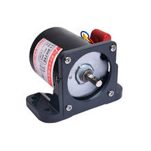 Motor síncrono do ímã permanente da c.a. do motor da redução da engrenagem de 220v com montagem 68ktyz 70ktyz 2.5-110rpm 2024 - compre barato