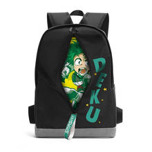 My Boku No Hero Academia Cosplay Student School Shoulder Zipper Backpack Bag Rucksack Knapsack Laptop 2024 - buy cheap