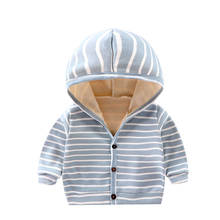 Chaqueta con capucha de dibujos animados para bebé, ropa de manga larga de algodón, prendas de vestir exteriores, otoño 2024 - compra barato