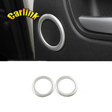 For Ford Kuga Escape 2013 2014 2015 2016 2017 ABS Chrome Front Door A Pillar Speaker Cover Trim car styling Accessories 2pcs 2024 - buy cheap