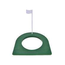 1 Set New Golf In/outdoor Regulation Putting Cup Hole Putter Practice Trainer Aid Flag 2024 - buy cheap