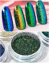 Mb_gl01_6 a caixa de 6 potes ultra finos 0.2mm, faísca de glitter brilhante, resina holográfica, pó de pigmento em resina 2024 - compre barato