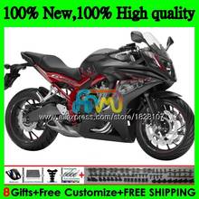 CBR-650F For HONDA CBR 650 F CBR650F 11 12 13 14 15 83BS.11 Flat black CBR650 F CBR 650F 2011 2012 2013 2014 2015 2016 Fairing 2024 - buy cheap