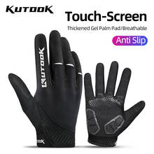 KUTOOK MTB Gloves Sports Cycling Gloves Mountain Bike Full Finger Outdoor Fishing Hiking Gloves Touch Screen Gym Gloves 2024 - buy cheap