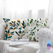 Decorative Pillows Floral Throw Pillow Cover Nordic Home Decor Scandinavian Sofa Living Room Cushion Cover 45*45 Fundas Cojines 2024 - buy cheap