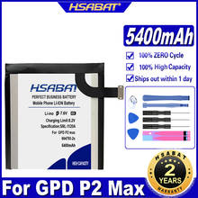 Hsabat p2 max 5400mah bateria para gpd p2 baterias máximas 2024 - compre barato