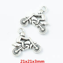 80 pieces of retro Cycling pendant zinc alloy pendant DIY European style jewelry making 6797 2024 - buy cheap