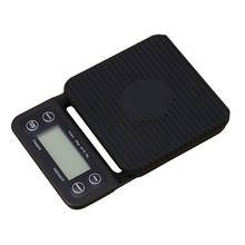 Portable Electronic Scale with Timer 3kg/5kg x0.1g LCD Digital Kitchen Coffee Scales Weighing tool libra Precision Jewelry Scale 2024 - buy cheap