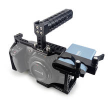 Magicrig bmpcc 4k/6k bolsa para câmera, gaiola de câmera com alça superior + suporte ssd t5 para câmera de cinema blackmagic bmpcc 4k/bmpcc 6k 2024 - compre barato