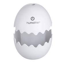 USB Арома увлажнитель ароматерапия веселое яйцо светодиодный свет Электрический Ароматерапия Эфирные масла арома-диффузор офисный туманогенератор 100 мл 2024 - купить недорого