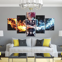 Modern Home Wall Art Decor Framework Pictures 5 Pieces  Manga Anime Posters Canvas Decorative Paintings For Living Room 2024 - buy cheap