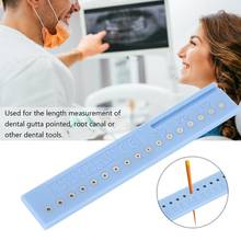 Dental Endo Rulers for Gutta Percha Point Gauge Root Canal Measuring Ruler Span Measure Scale Endodontic Instrument Dentist Tool 2024 - buy cheap