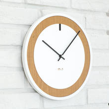 Wooden Silent Wall Clock Simple Living Room Nordic Wall Clock Minimalist Wall Watch Acrylic Modern Design Home Decor BB50WC 2024 - buy cheap