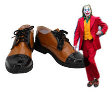 2019 filme coringa sapatos cosplay joaquin phoenix coringa arthur fleck botas cosplay homens adulto halloween carnaval traje 2024 - compre barato