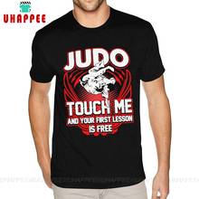Short Sleeves Round Collar 100% Cotton Judo Tee Shirt Game Men S Tee-Shirt 2024 - buy cheap