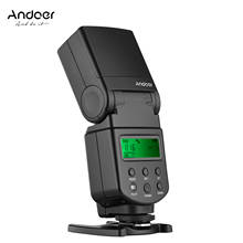 Andoer-Flash de cámara Speedlite GN40, luz de relleno LED ajustable con soporte para cámaras DSLR Canon, Nikon, Olympus, Pentax 2024 - compra barato