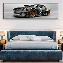 Classic Ford Mustang Rtr Car Posters Sports Car Canvas Paintings Car Pictures Wall Art for Living Room Home Decor (No Frame) 2024 - buy cheap