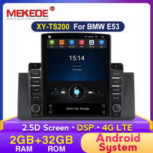 Radio con GPS para coche, reproductor con Android, 2G + 32G, DSP, dvd, WIFI, BT, USB, 4G, LTE, Canbus, e53, para bmw E53, E39, X5 2024 - compra barato