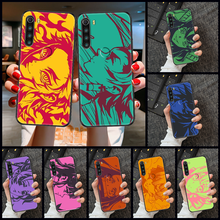 Anime demônio slayer caso de telefone para xiaomi redmi nota 7 7a 8t 9 9a 9s 10 k30 pro ultra preto bonito coque 3d volta luxo 2024 - compre barato