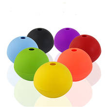 Сферический футбольный мяч, силиконовая круглая форма для хоккея, футбольный кубик, хоккейная форма, виски, вино, круглая форма для льда 2024 - купить недорого