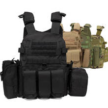 6094 Military Equipment Armor Vest Tacitcal Hunting Vest Airsoft Paintball Men Molle Plate Carrier Body Armor 2024 - buy cheap