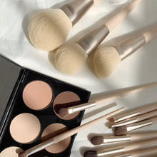 12pcs Makeup Brush Sets Soft Corn Silk Blush Powder Brush Animal Hair Eye Shadow and Brushes Beauty Facial Cosmetics 2024 - buy cheap