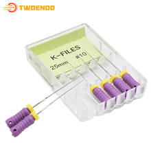 Dental Endodontic Files 2boxes Stainless Steel K File 21mm 25mm Dentist Tool Root Canal Treatment 2024 - buy cheap