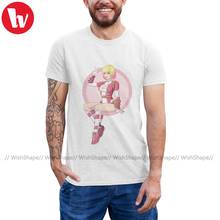 Camiseta de gwenpool, camiseta masculina de manga curta estampada 100 algodão