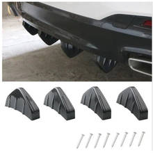 Universal Car Rear Bumper Lip Fin Shark Diffuser for Lada Granta Kalina Priora Hyundai Solaris Tucson 2016 I30 IX35 I20 Accent 2024 - buy cheap