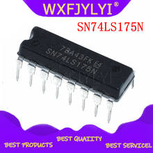 10PCS/LOT NEW SN74LS175N 74LS175 DIP-16 chip four D-type trigger 2024 - buy cheap