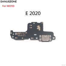 10 unids/lote para Motorola MOTO E 2020 XT2052-5 muelle de carga USB puerto hembra Jack conector de clavija de carga de Cable Flex 2024 - compra barato