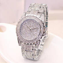 2020 bracelet watch women wristwatch montre luxe femme Luxury Diamonds Analog Quartz Vogue brand watch vrouwen horloges #N03 2024 - buy cheap