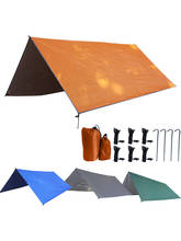3x3m Awning Waterproof Tent Tarp UV Protection Hammock Rain Fly for Camping Hammock Rain Fly Beach Sun Shelter 2024 - buy cheap