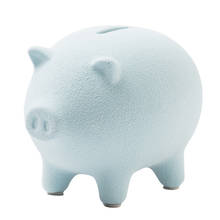 Ceramic Pig Child Piggy Bank Creative Home Decor Piggy Bank Safe Money Box Money Bank Digital Coin Counting Money Jar 60A040 2024 - buy cheap