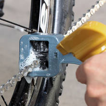 Пластиковая щетка для мойки велосипедной цепи, портативный пылезащитный прибор для езды на велосипеде, запчасти для горных велосипедов 2024 - купить недорого