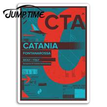 Pegatinas de vinilo para CTA Catania, calcomanía de viaje, limpiaparabrisas, ventana, maletero, estilo de coche 2024 - compra barato