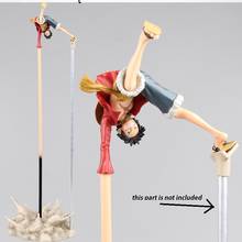 New Arrival Anime Action Figure ONE PIECE TOY Luffy Rubber Gun Long Hand Stand Upside Down Ver 35CM Model PVC Battle Collect Toy 2024 - buy cheap