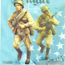 1/35 Soviet infantry (Prague 1968, operation "Danube"), Resin Model Soldier GK, Unassembled and unpainted kit 2024 - buy cheap