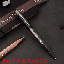 Hot Selling Business Men Metal Ballpoint Pen Best Quality Office Executive Business Writing Gift Pen Buy 2 Send Gift 2024 - buy cheap