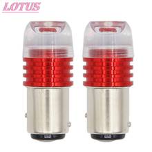 2PCS Bulbs For Car Tail Brake Lights Auto Turn Signal Lamp Bulb Red 1157 BAY15D P21/5W Strobe Flashing LED Projector Hotsale New 2024 - buy cheap