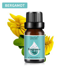 Unclin 10ml Bergamot Fragrance Oil For Aromatherapy Humidifier Diffuser Air Fresh Coconut & Vanilla Flower Fruit Essential Oil 2024 - buy cheap