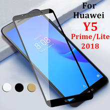 Для huawei y5 lite 2018 протектор экрана закаленное стекло защитное стекло для huawei y5 prime 2018 y 5 9h полное покрытие защитная пленка 2024 - купить недорого