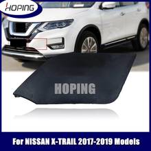 Hoping Front Bumper Towing Hook Cover For Nissan X-Trail XTrail 2017 2018 2019 Front Bumper Cover Case Cap Base Color 2024 - buy cheap