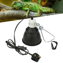 Керамическая лампа для рептилий, UVA/UVB, 300 Вт, E27, купольный светильник, для черепахи, с вилкой UK/US/AU/EU 2024 - купить недорого