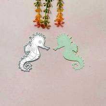 a hippocampus Metal Cutting Dies for DIY Scrapbooking Album Paper Cards Decorative Crafts Embossing Die Cuts 2024 - buy cheap